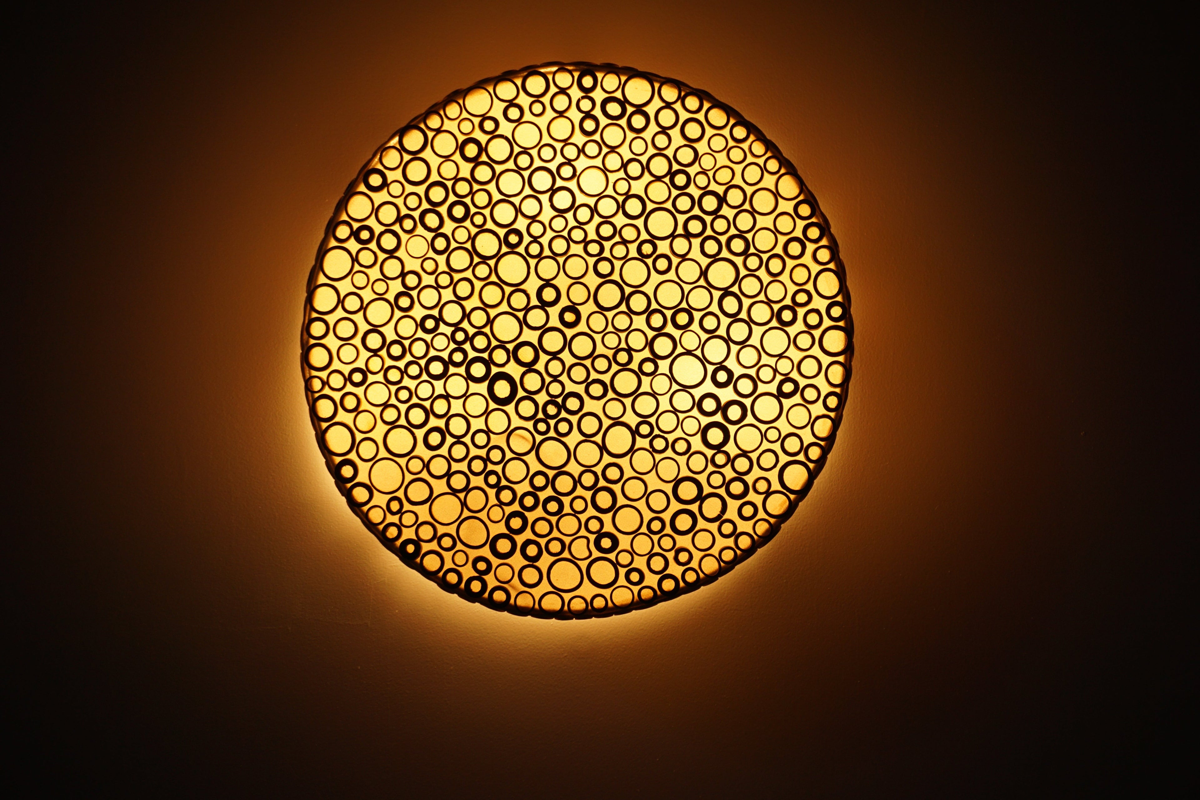 Exklusive Lampen mit Capiz-Ringmuster – In 6 Größen erhältlich