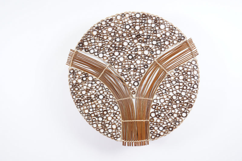 Exklusive Lampen mit Capiz-Stäbchen-Ring-V-Muster – In 6 Größen erhältlich