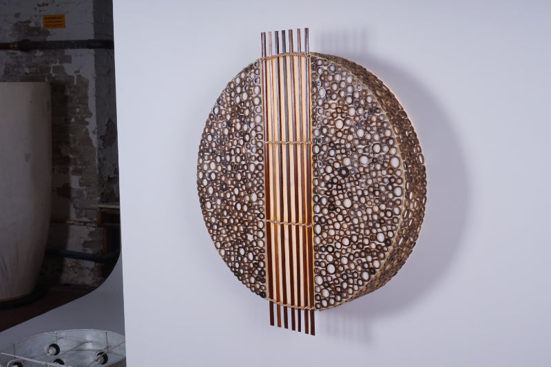 Exklusive Lampen mit Capiz-Stäbchen-Ringmuster – In 6 Größen erhältlich