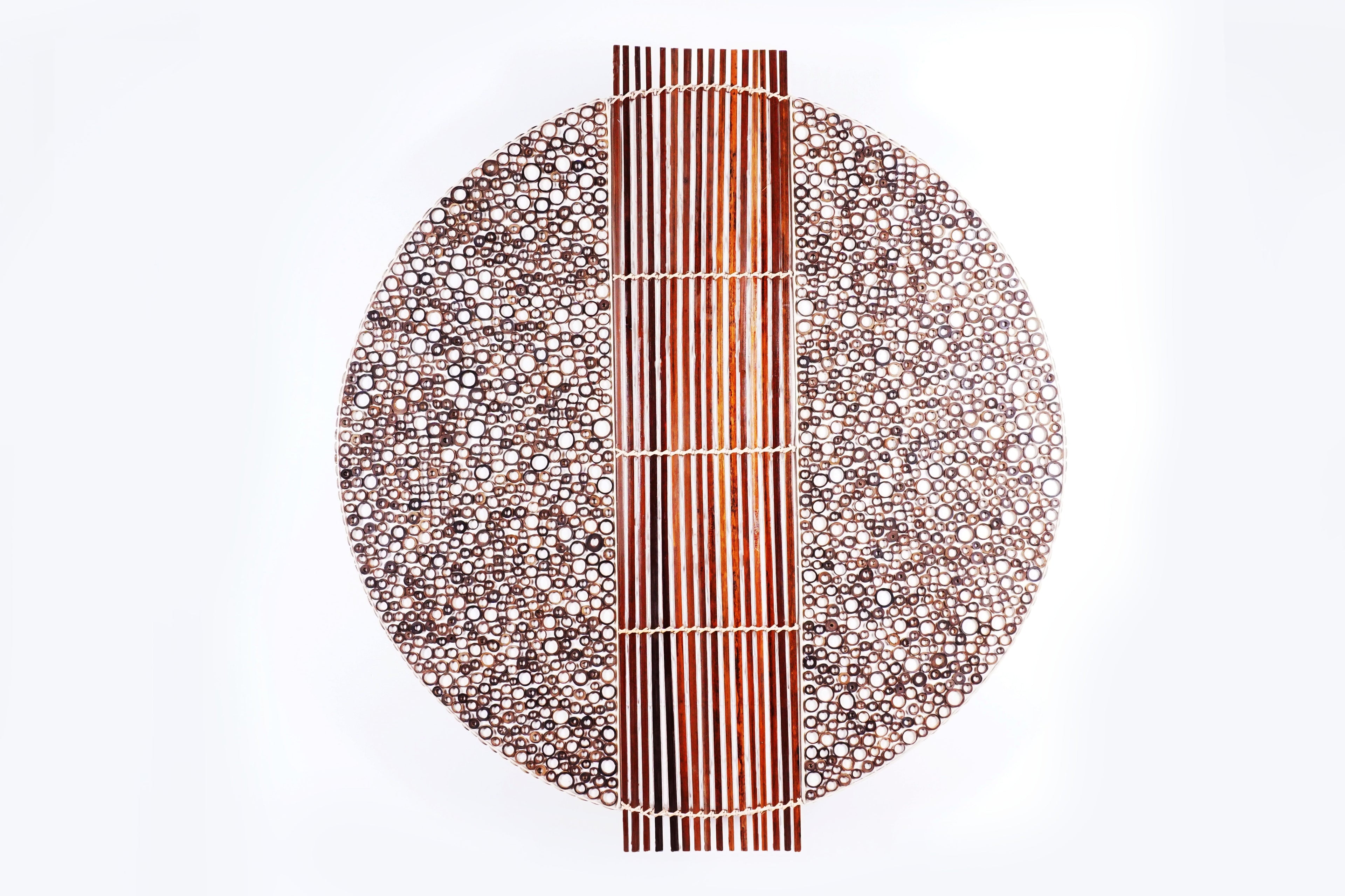 Exklusive Lampen mit Capiz-Stäbchen-Ringmuster – In 6 Größen erhältlich