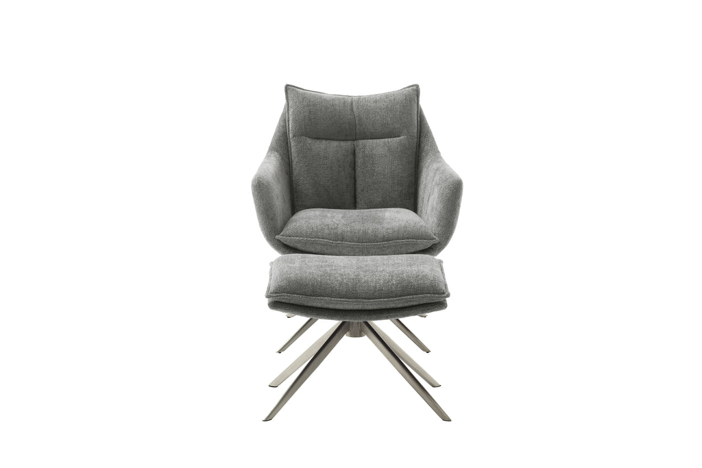 PARKER Loungesessel inkl. Hocker