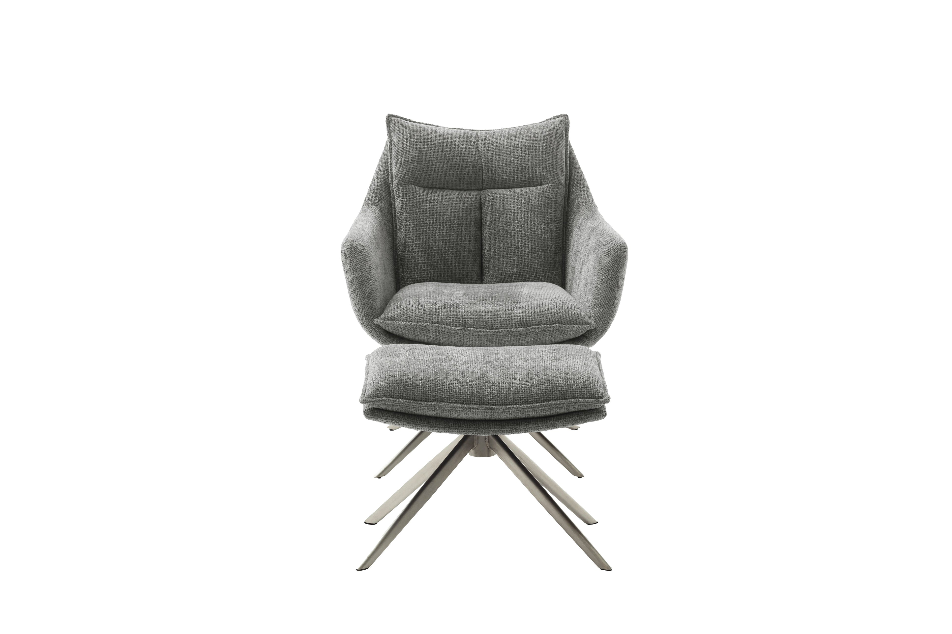PARKER Loungesessel inkl. Hocker