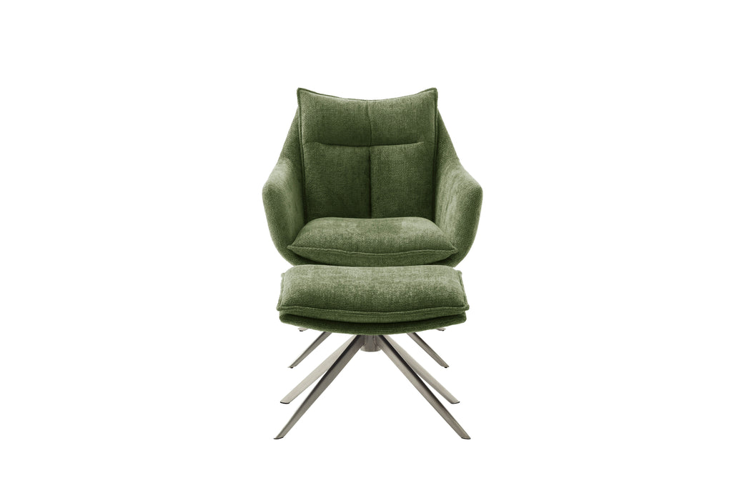 PARKER Loungesessel inkl. Hocker