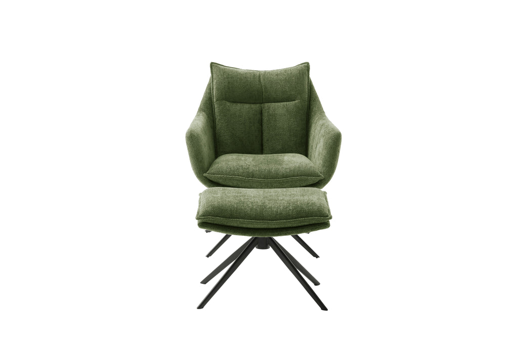 PARKER Loungesessel inkl. Hocker