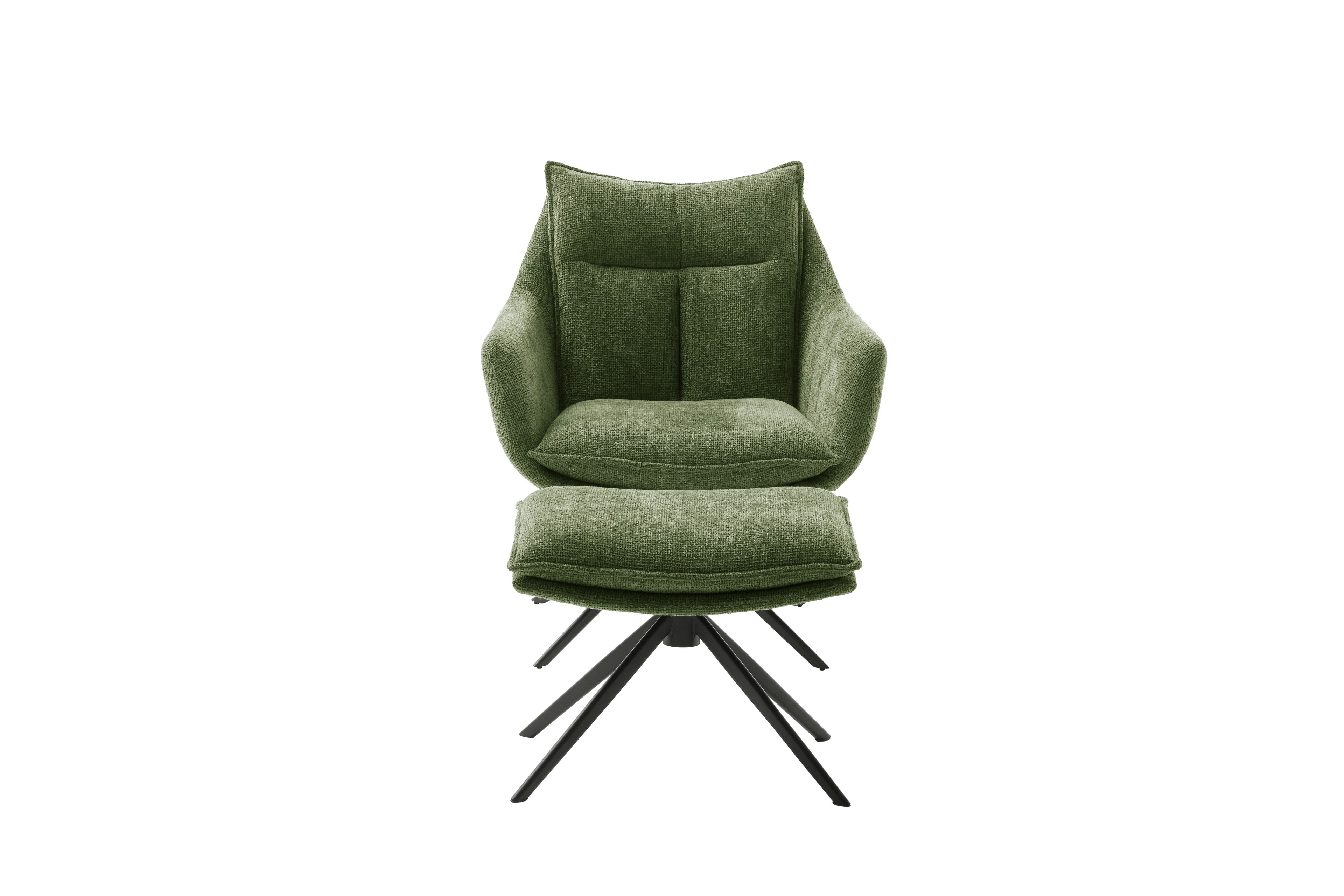 PARKER Loungesessel inkl. Hocker
