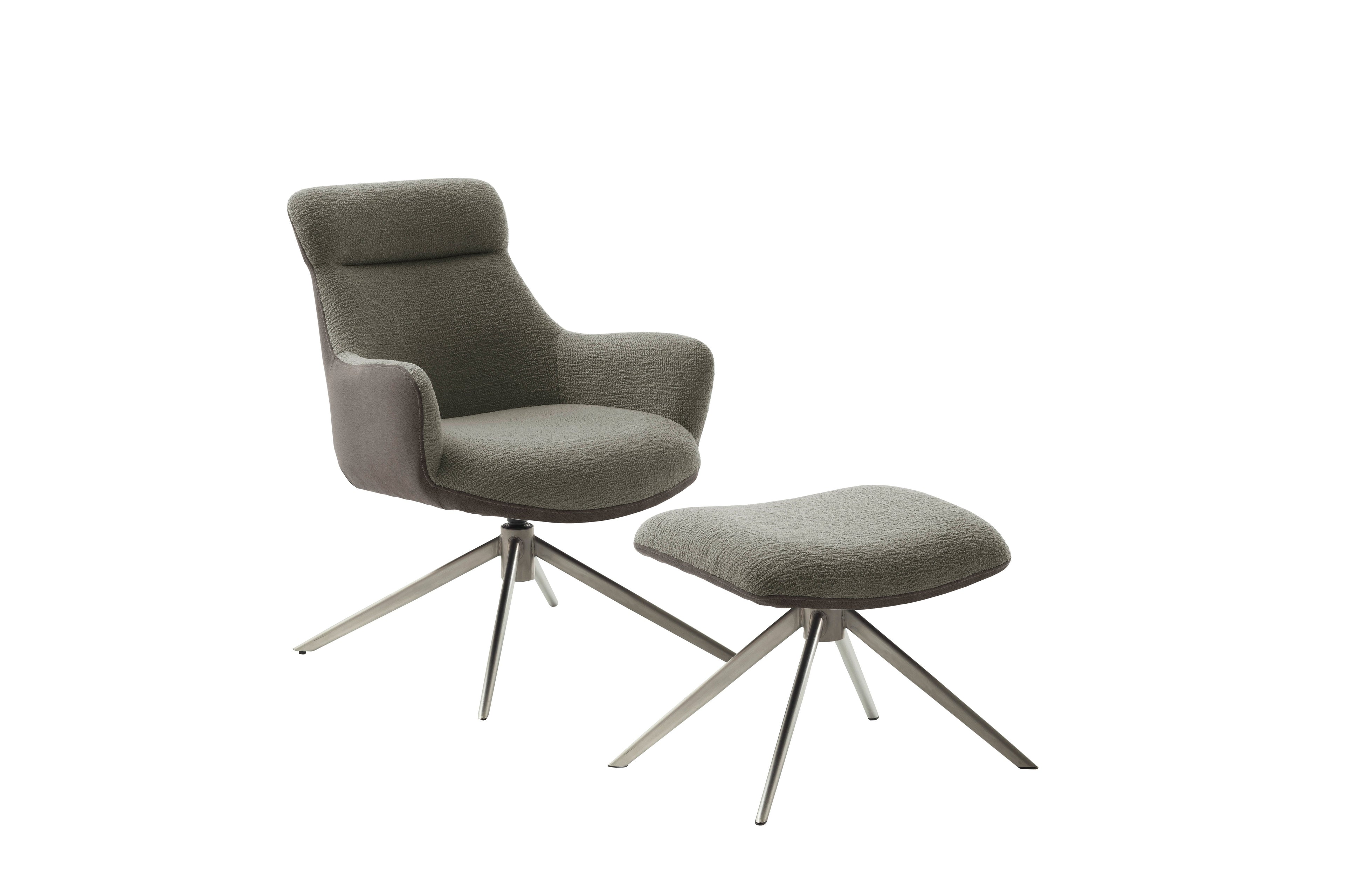 PELION Loungesessel inkl. Hocker