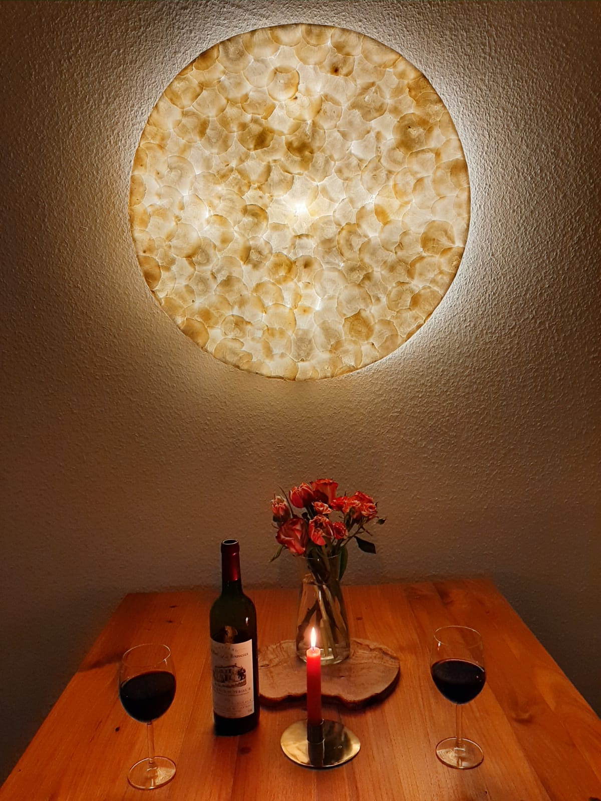 Exquisite WandLampen auch als DeckenLampen mit Capiz-Muschelmuster – In 6 Größen erhältlich