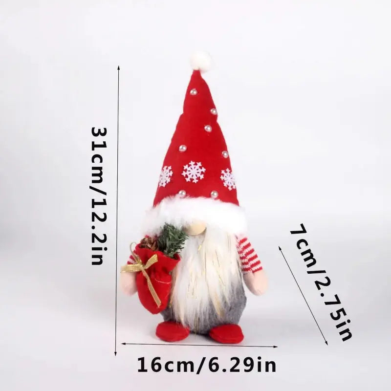 Weihnachts-Plüsch-Zwerg-Dekoration, Thanksgiving-Weihnachtsfeier-Geschenk, niedliche Feiertagsdekoration, festliche Heimdekoration, perfekte Geschenke Wunderweltdeko