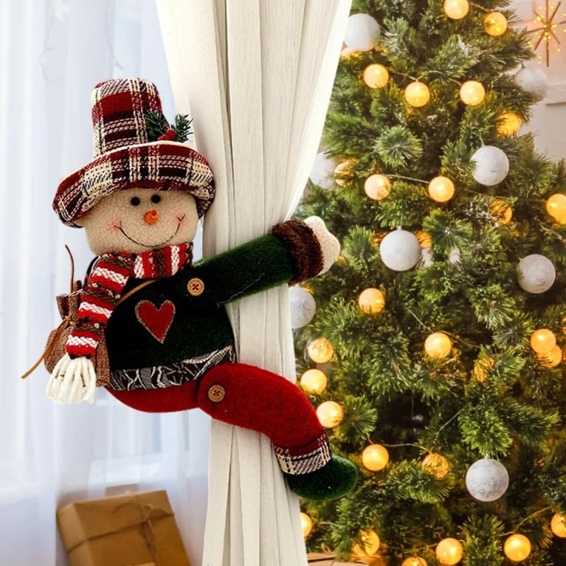 Weihnachts-Vorhangclips Cartoon Gardinenhaken