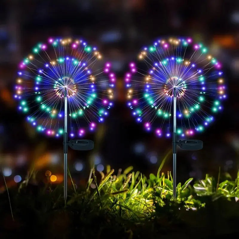 Solar Feuerwerk LED Lichter - 60-200 LEDs wasserdicht IP65 Garten Außenbeleuchtung Wunderweltdeko
