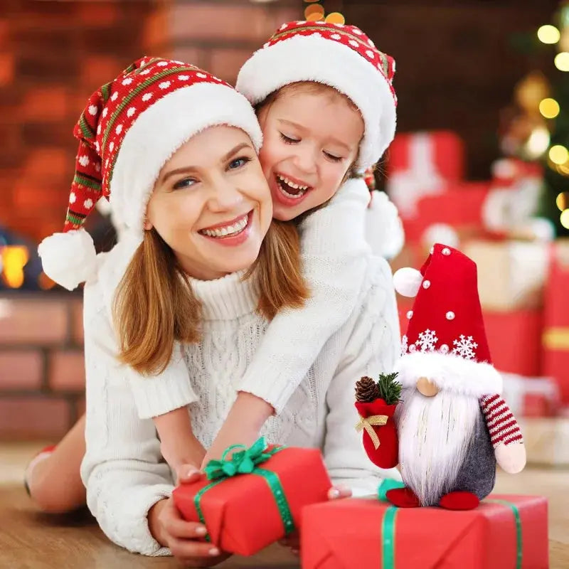 Weihnachts-Plüsch-Zwerg-Dekoration, Thanksgiving-Weihnachtsfeier-Geschenk, niedliche Feiertagsdekoration, festliche Heimdekoration, perfekte Geschenke Wunderweltdeko