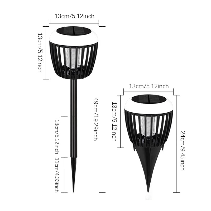 Solar Mückenlampe LED UV-Licht IP65 Garten