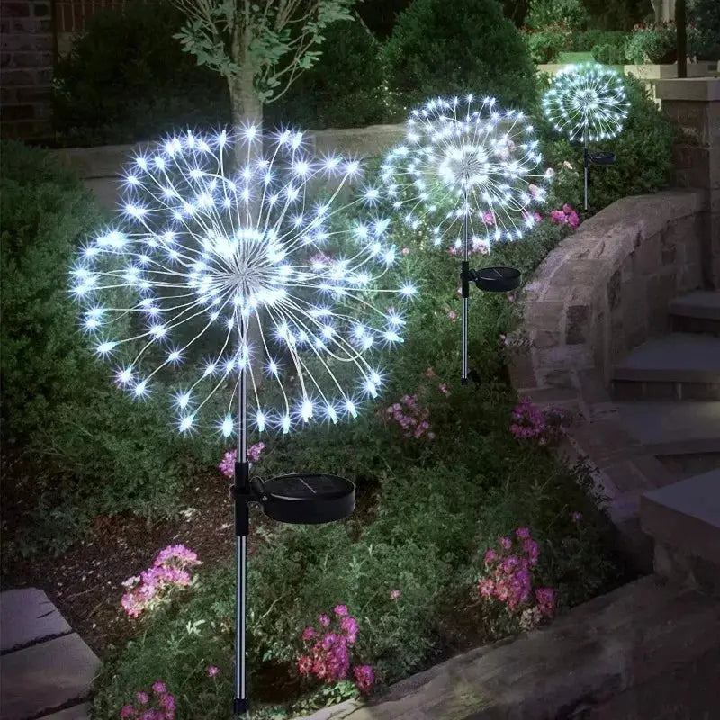 Solar Feuerwerk LED Lichter - 60-200 LEDs wasserdicht IP65 Garten Außenbeleuchtung Wunderweltdeko