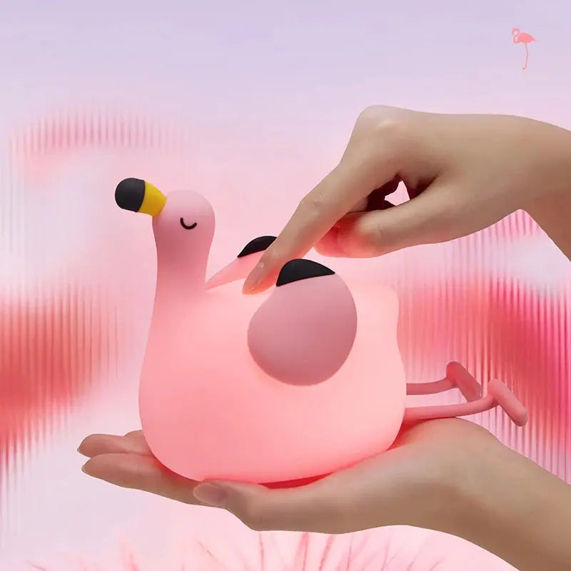 LED Kaninchen Nachtlicht Touch Sensor - Silikon Tischlampe für Kinderzimmer & Baby Wunderweltdeko