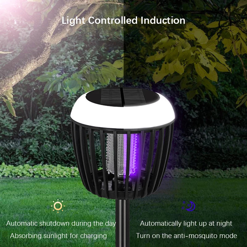 Solar Mückenlampe LED UV-Licht IP65 Garten