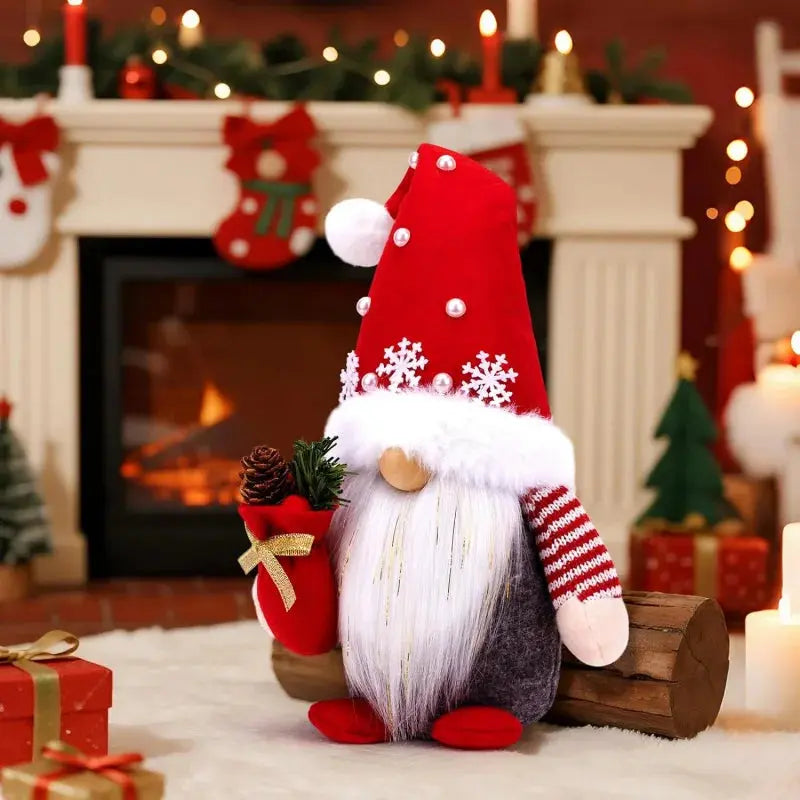 Weihnachts-Plüsch-Zwerg-Dekoration, Thanksgiving-Weihnachtsfeier-Geschenk, niedliche Feiertagsdekoration, festliche Heimdekoration, perfekte Geschenke Wunderweltdeko