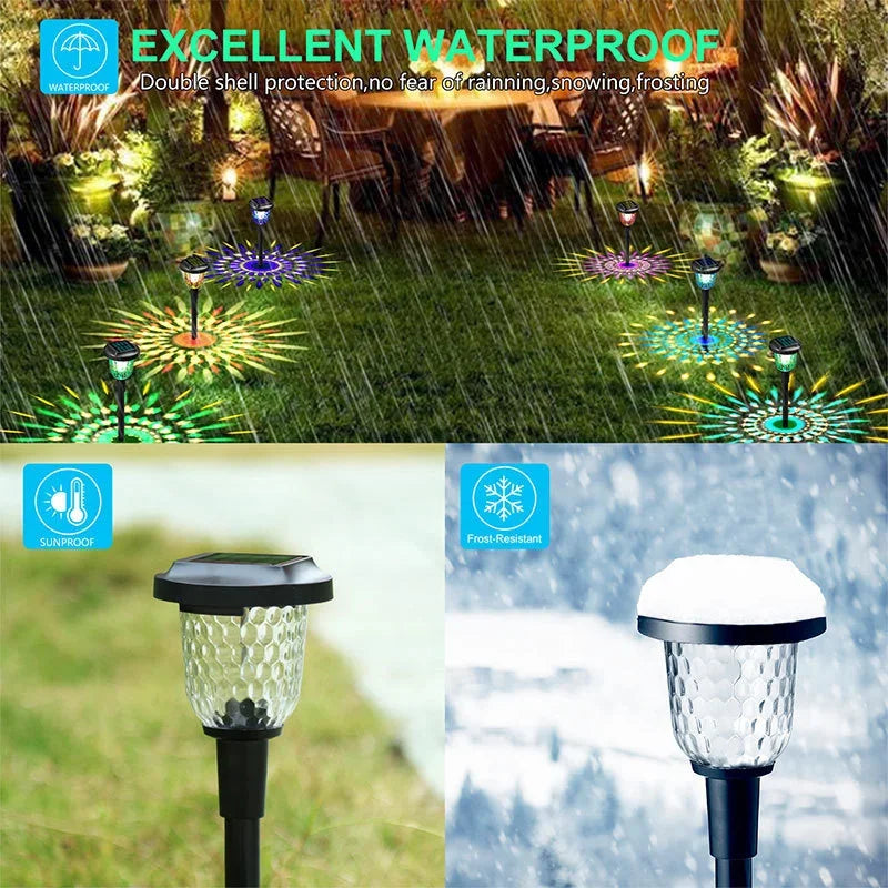 Solar LED Gartenleuchten - Wasserdicht für Außenbereich