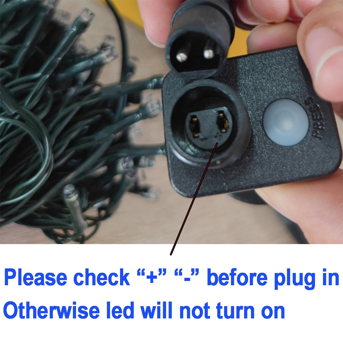 24V LED Lichterkette 50m/100m Wasserdicht IP65 - Outdoor für Garten & Haus